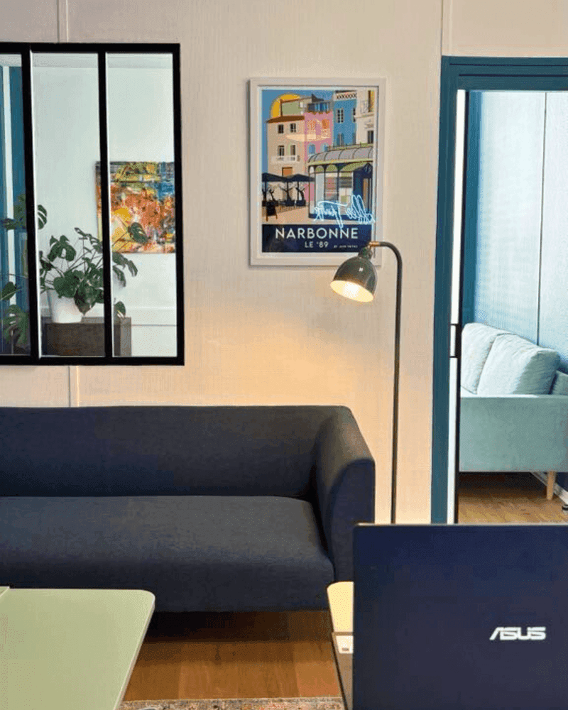Espace coworking ouvert Les Barques Narbonne